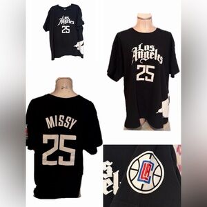 Los Angeles Clippers limited edition 1/2500 Missy Elliott halftime show Tee